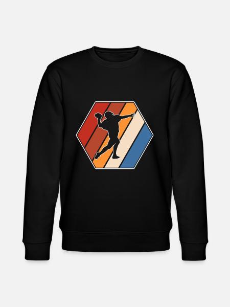 Rugby Retro - Stanley/Stella CHANGER Unisex Organic Sweatshirt - black