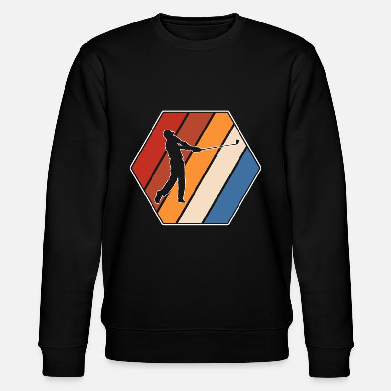 Golf Rétro - Sweat bio CHANGER Stanley/Stella Unisexe - noir