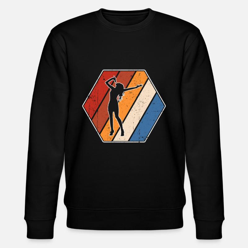 Chanter rétro - Sweat bio CHANGER Stanley/Stella Unisexe - noir
