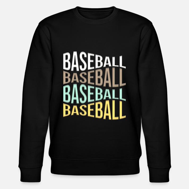Base-ball - Sweat bio CHANGER Stanley/Stella Unisexe - noir