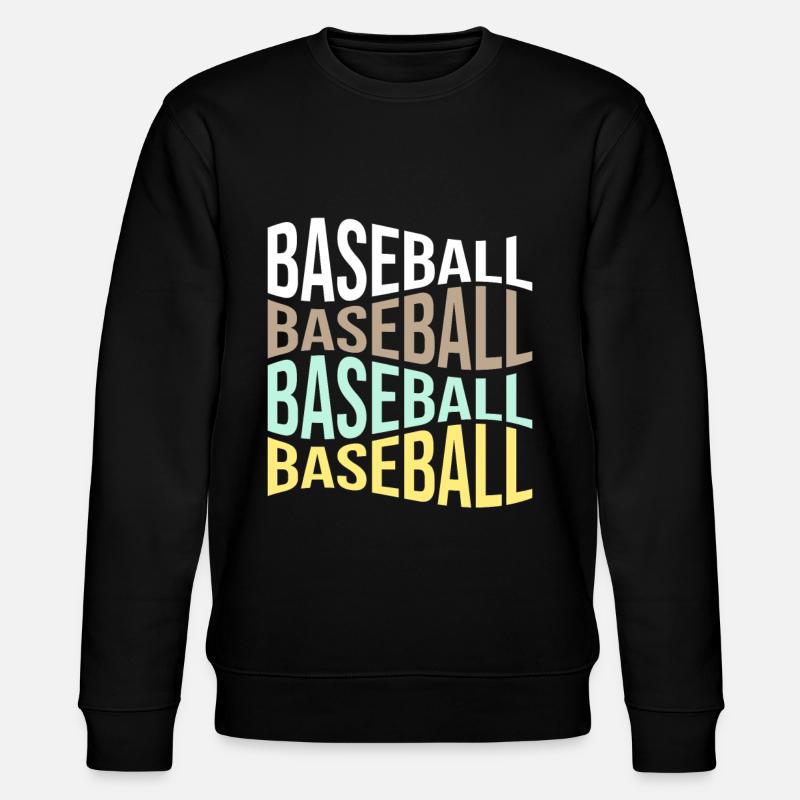 Base-ball - Sweat bio CHANGER Stanley/Stella Unisexe - noir
