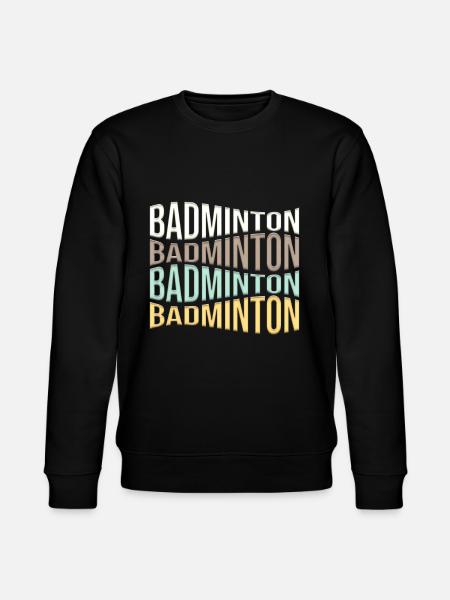 Badminton - Sweat bio CHANGER Stanley/Stella Unisexe - noir