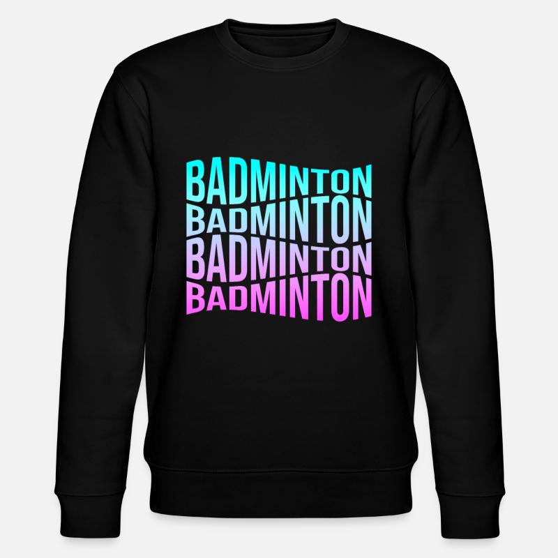 Badminton - Stanley/Stella CHANGER Unisex Organic Sweatshirt - black