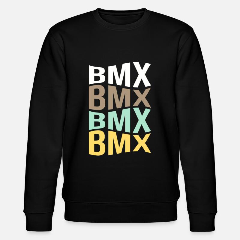 BMX - Stanley/Stella Unisex Bio-Sweatshirt CHANGER  - Schwarz