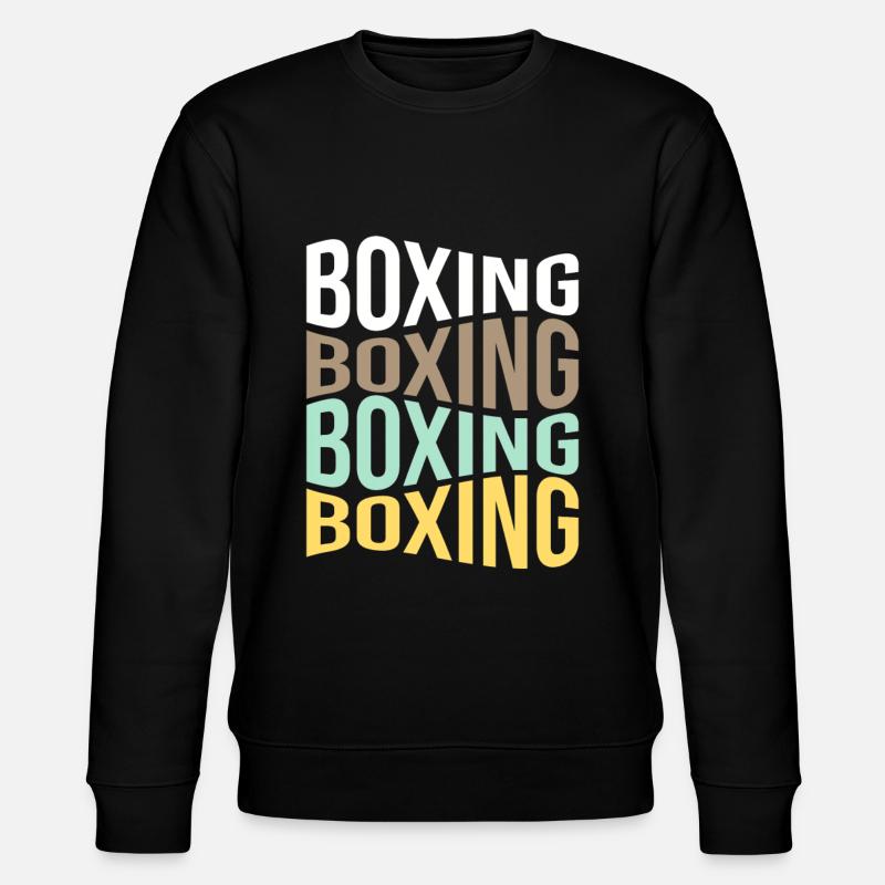Boxe - Sweat bio CHANGER Stanley/Stella Unisexe - noir
