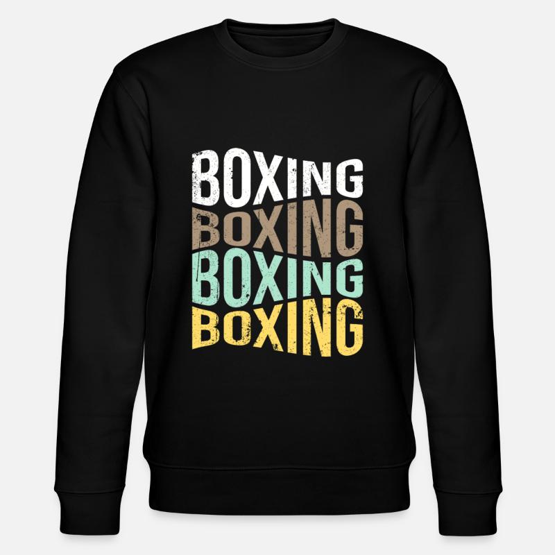 Boxe - Sweat bio CHANGER Stanley/Stella Unisexe - noir