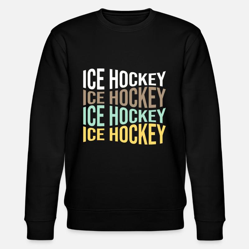 Hockey sur glace - Sweat bio CHANGER Stanley/Stella Unisexe - noir
