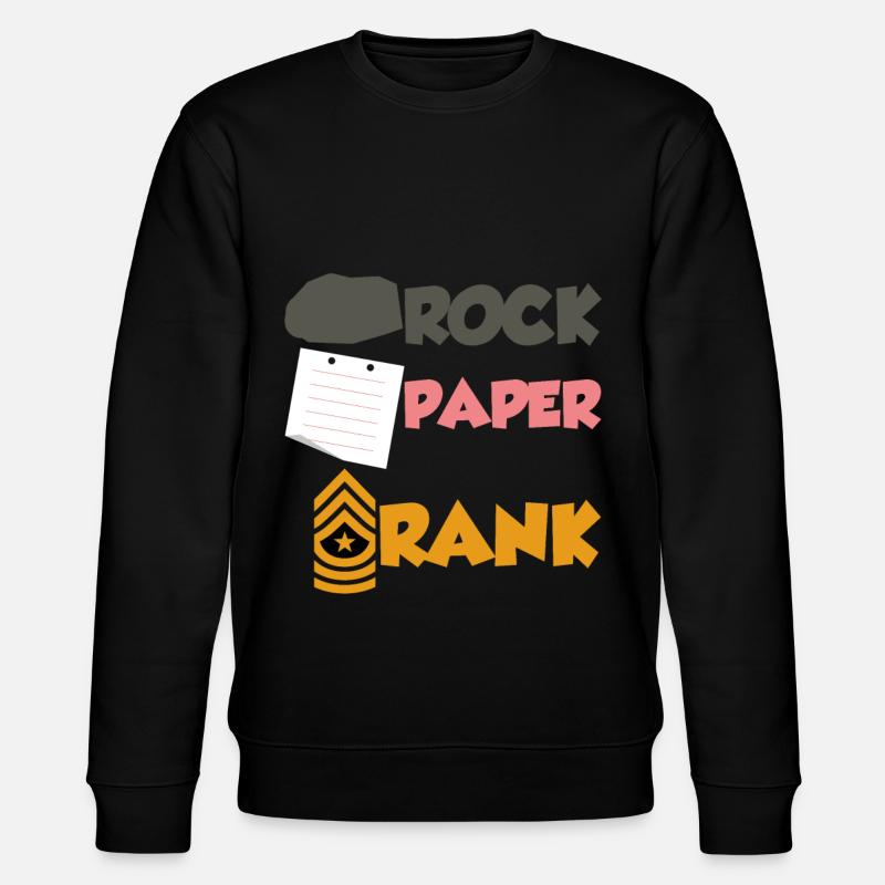 Rock Paper Rang 4 - Sweat bio CHANGER Stanley/Stella Unisexe - noir