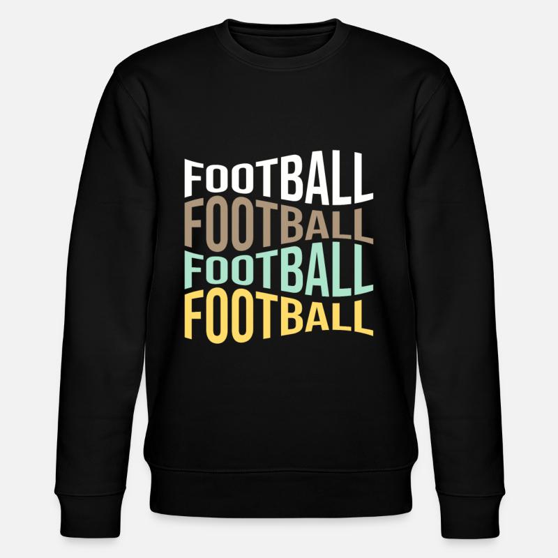 football - Sweat bio CHANGER Stanley/Stella Unisexe - noir