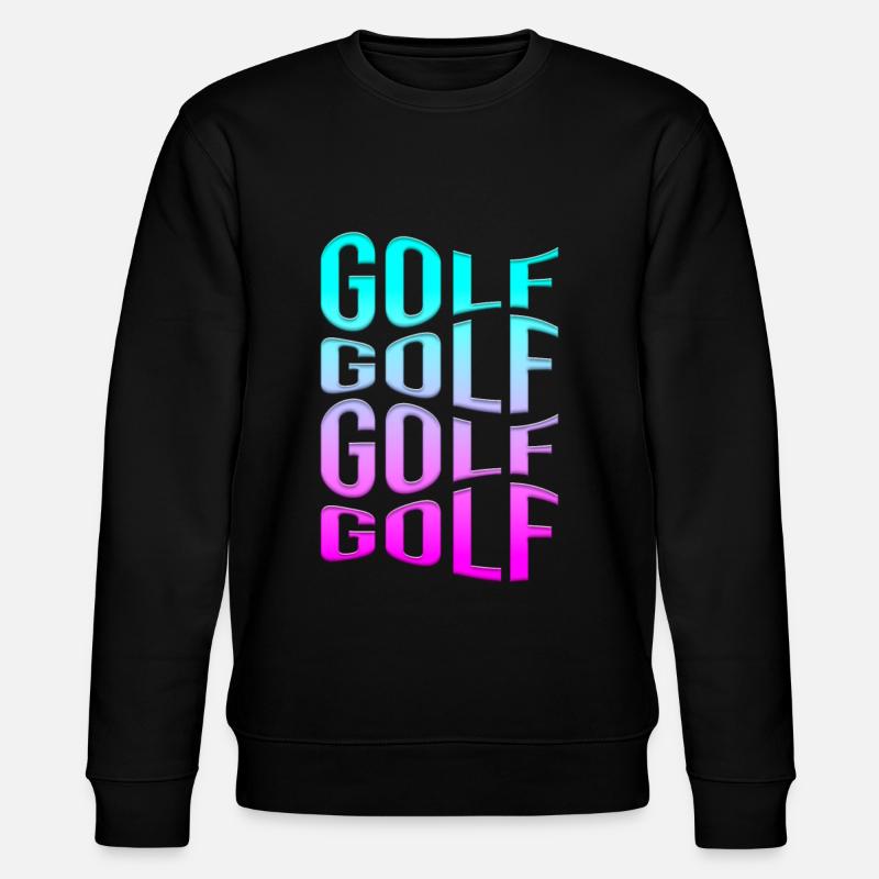 golf - Stanley/Stella Unisex Bio-Sweatshirt CHANGER  - Schwarz