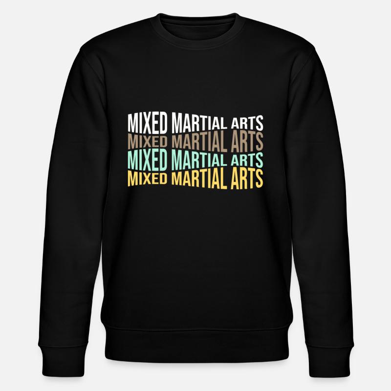 MMA - Stanley/Stella CHANGER Unisex Organic Sweatshirt - black