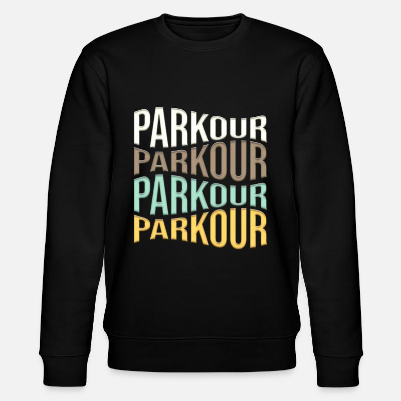 Parkour - Sweat bio CHANGER Stanley/Stella Unisexe - noir