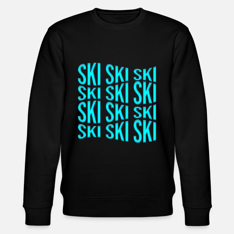 ski - Stanley/Stella Unisex Bio-Sweatshirt CHANGER  - Schwarz