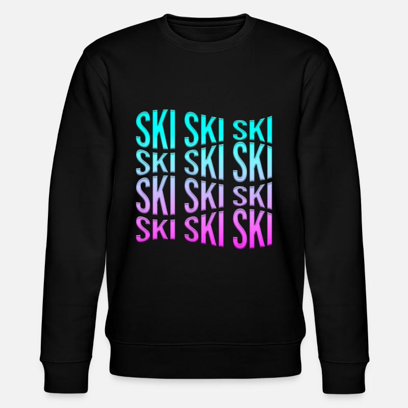 ski - Sweat bio CHANGER Stanley/Stella Unisexe - noir