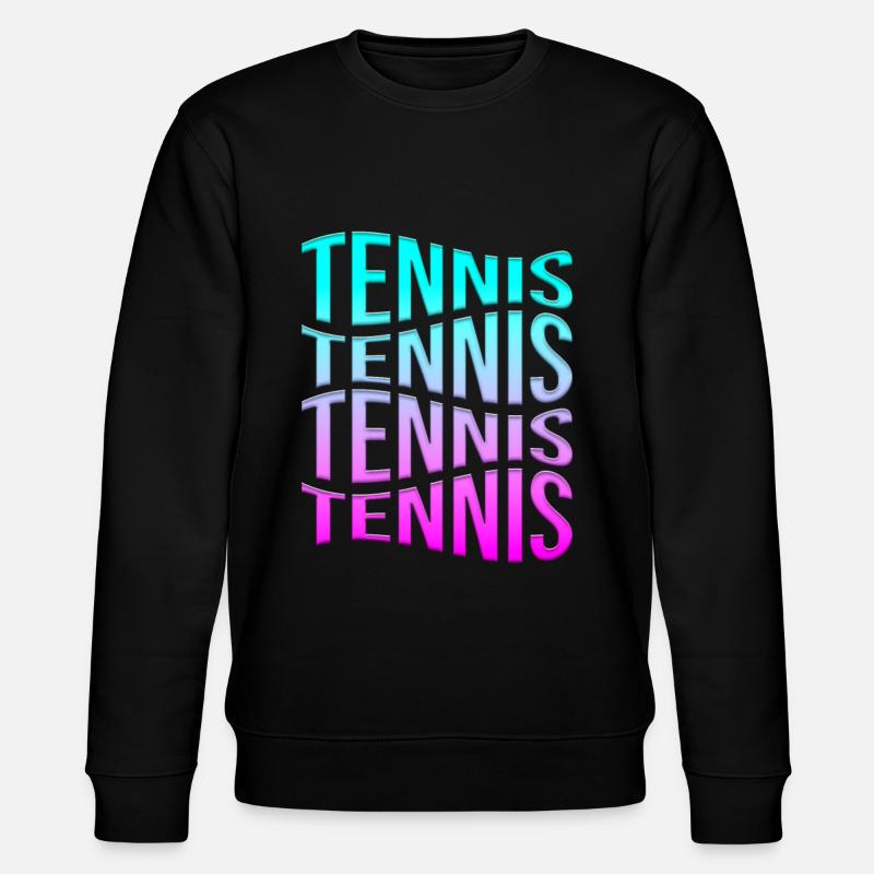 tennis - Stanley/Stella Unisex Bio-Sweatshirt CHANGER  - Schwarz