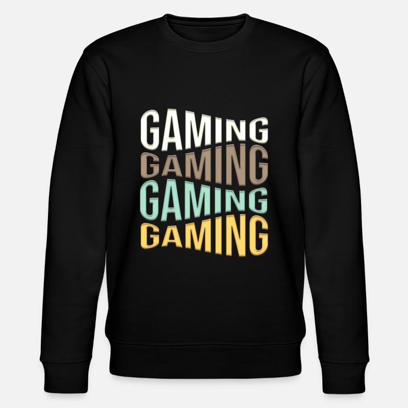 Gaming - Stanley/Stella CHANGER Unisex Organic Sweatshirt - black