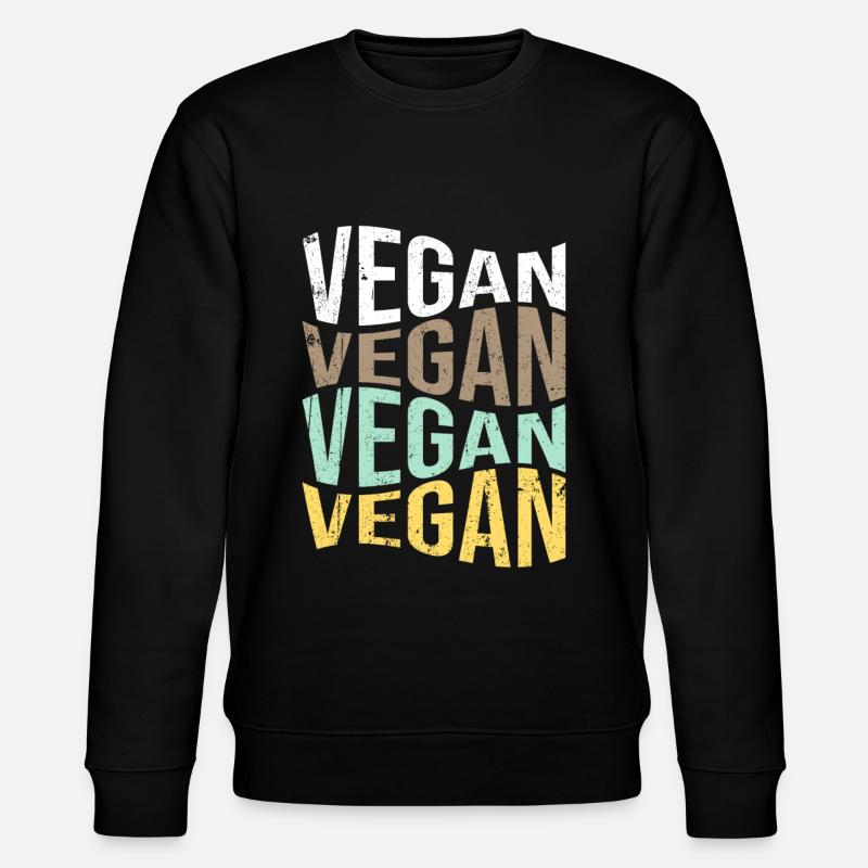 végétalien - Sweat bio CHANGER Stanley/Stella Unisexe - noir