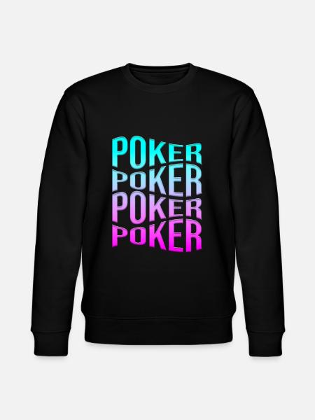 poker - Stanley/Stella Unisex Bio-Sweatshirt CHANGER  - Schwarz