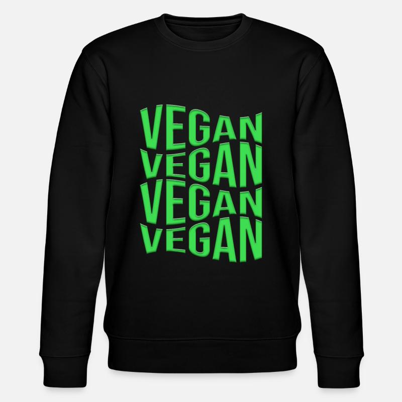 végétalien - Sweat bio CHANGER Stanley/Stella Unisexe - noir