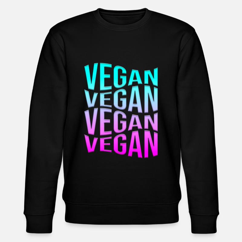 végétalien - Sweat bio CHANGER Stanley/Stella Unisexe - noir