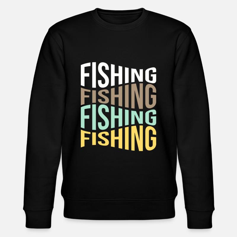 Angling - Stanley/Stella CHANGER Unisex Organic Sweatshirt - black