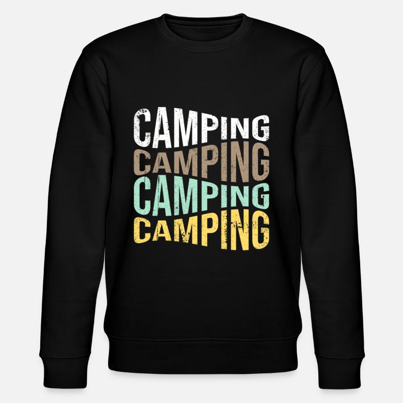 camp - Stanley/Stella CHANGER Unisex Organic Sweatshirt - black