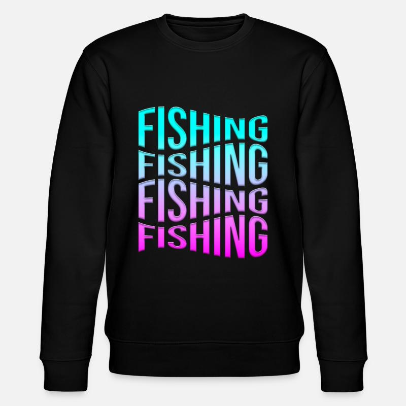 Angling - Stanley/Stella CHANGER Unisex Organic Sweatshirt - black