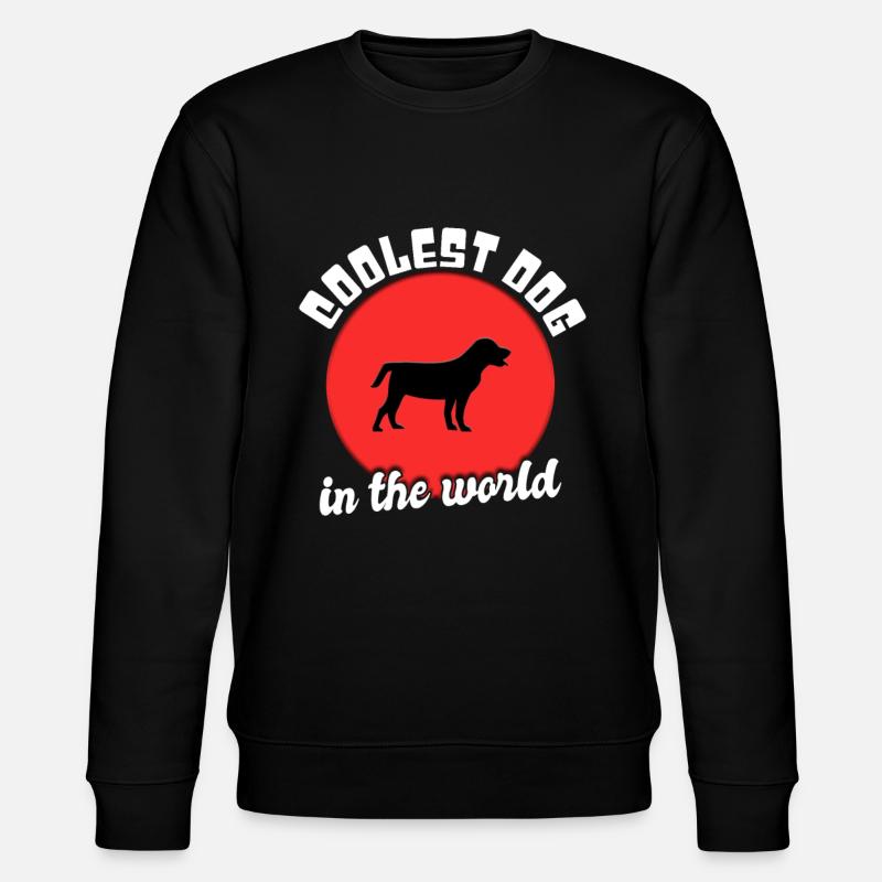 Chien cool dire - Sweat bio CHANGER Stanley/Stella Unisexe - noir