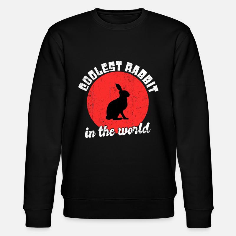 Cool lapin dicton - Sweat bio CHANGER Stanley/Stella Unisexe - noir