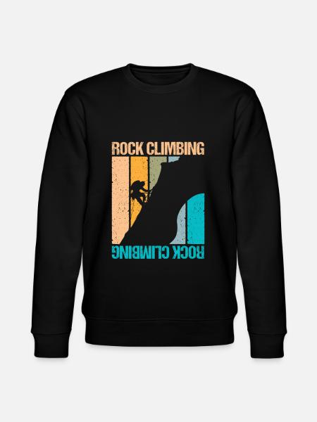 Rock Climbing - Stanley/Stella Unisex Bio-Sweatshirt CHANGER - Schwarz