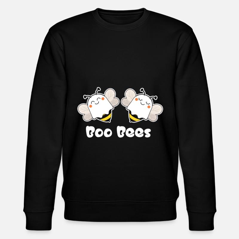 Boo Bees - Stanley/Stella Unisex Bio-Sweatshirt CHANGER - Schwarz