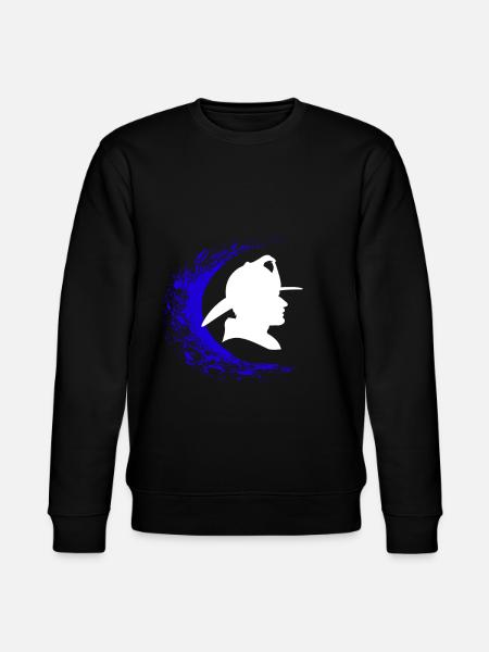 Fireman - Stanley/Stella CHANGER Unisex Organic Sweatshirt - black