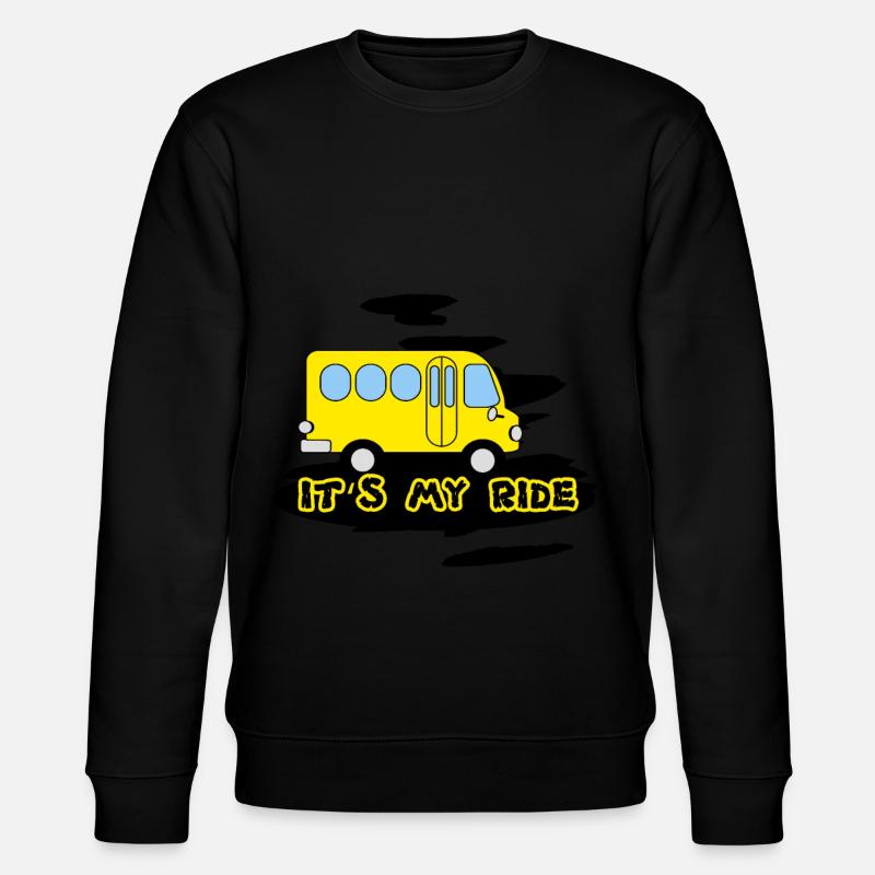 Busfahrer - Stanley/Stella Unisex Bio-Sweatshirt CHANGER  - Schwarz