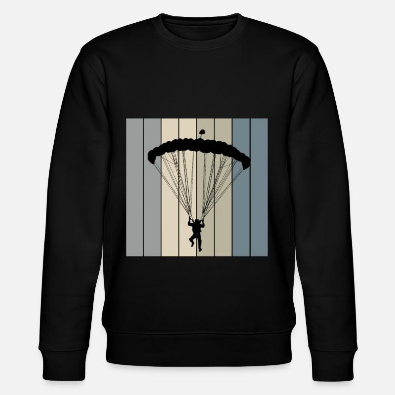 Parachutisme - Sweat bio CHANGER Stanley/Stella Unisexe - noir