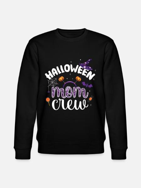 Halloween Mom Crew - Stanley/Stella CHANGER Unisex Organic Sweatshirt - black