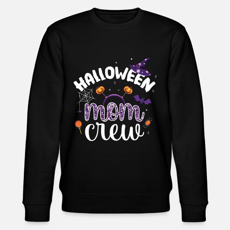 Équipe de mamans d’Halloween - Sweat bio CHANGER Stanley/Stella Unisexe - noir