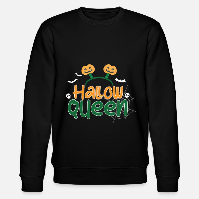 Hallow Queen - Stanley/Stella CHANGER Unisex Organic Sweatshirt - black