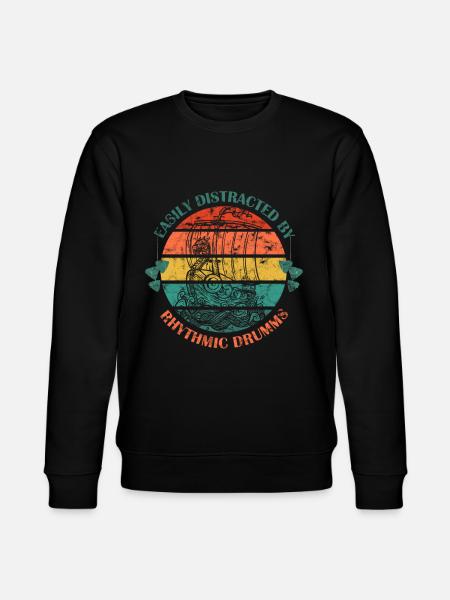 Drachenbootrennen Festival Drachenboot - Stanley/Stella Unisex Bio-Sweatshirt CHANGER  - Schwarz