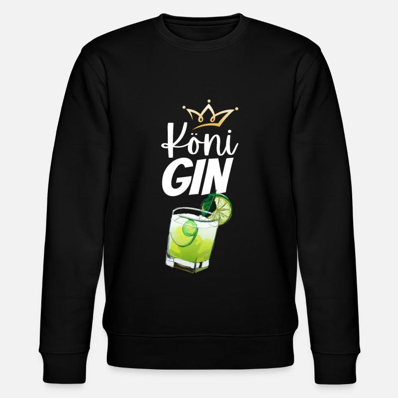 Köni Gin - Stanley/Stella CHANGER Unisex Organic Sweatshirt - black