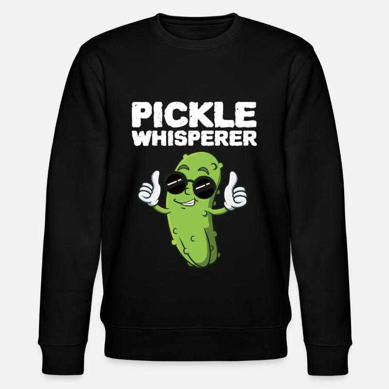 Pickle Whisperer - Stanley/Stella CHANGER Unisex Organic Sweatshirt - black