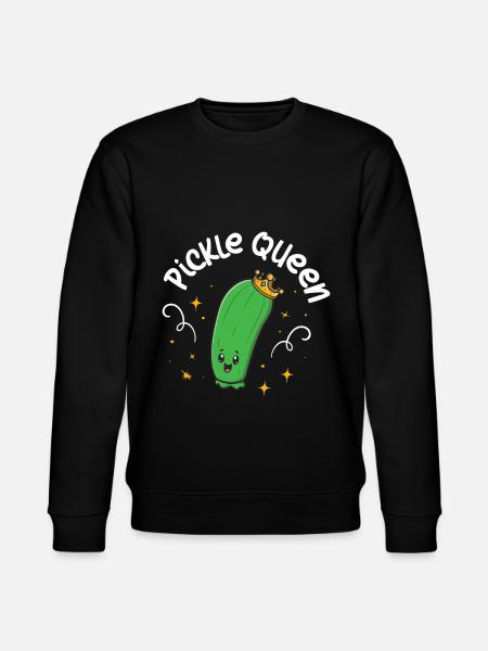 Pickle Queen - Stanley/Stella Unisex Bio-Sweatshirt CHANGER  - Schwarz