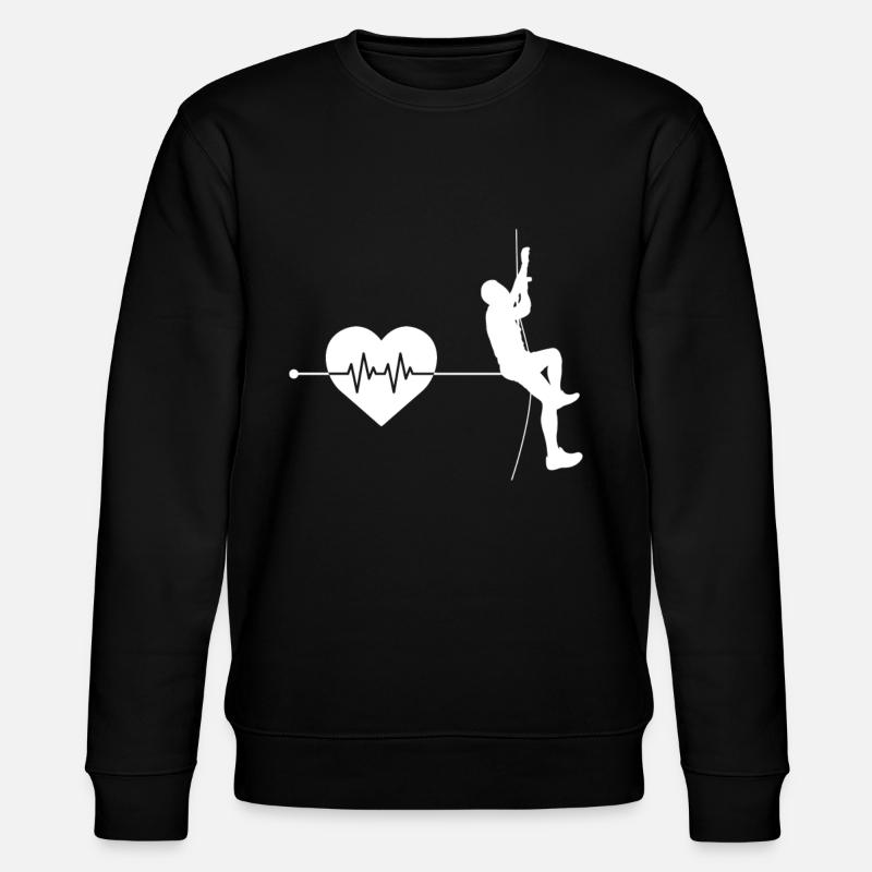Accélération du rythme cardiaque - Sweat bio CHANGER Stanley/Stella Unisexe - noir