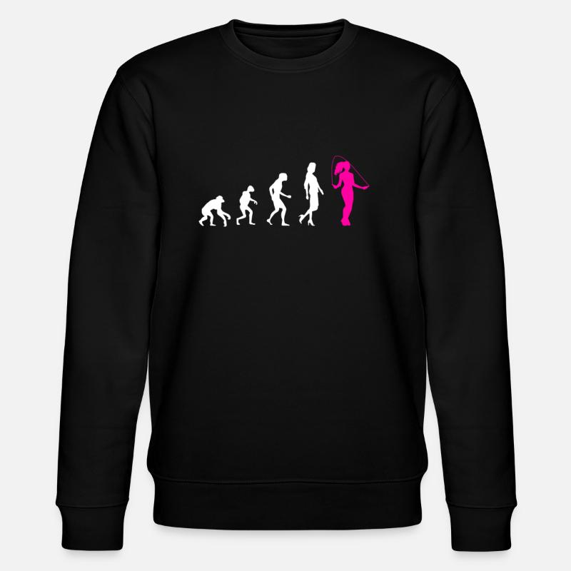 Evolution Jumping Rope Femmes - Sweat bio CHANGER Stanley/Stella Unisexe - noir