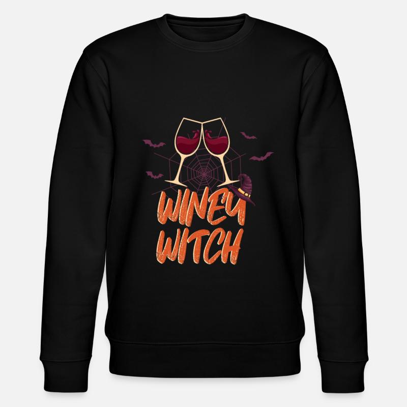 Sorcière vinicole - Sweat bio CHANGER Stanley/Stella Unisexe - noir