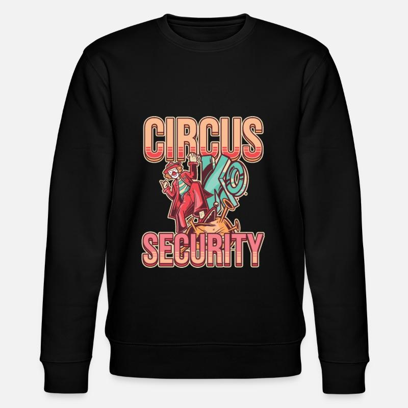 Circus Security - Stanley/Stella Unisex Bio-Sweatshirt CHANGER  - Schwarz