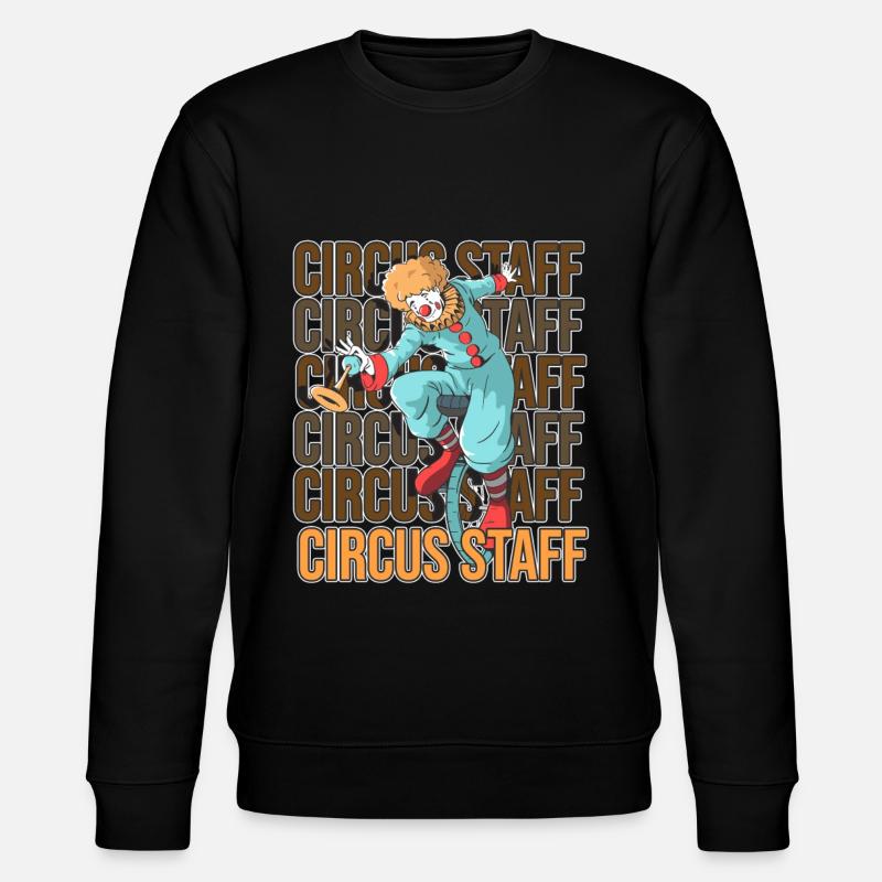Circus Security - Stanley/Stella Unisex Bio-Sweatshirt CHANGER  - Schwarz