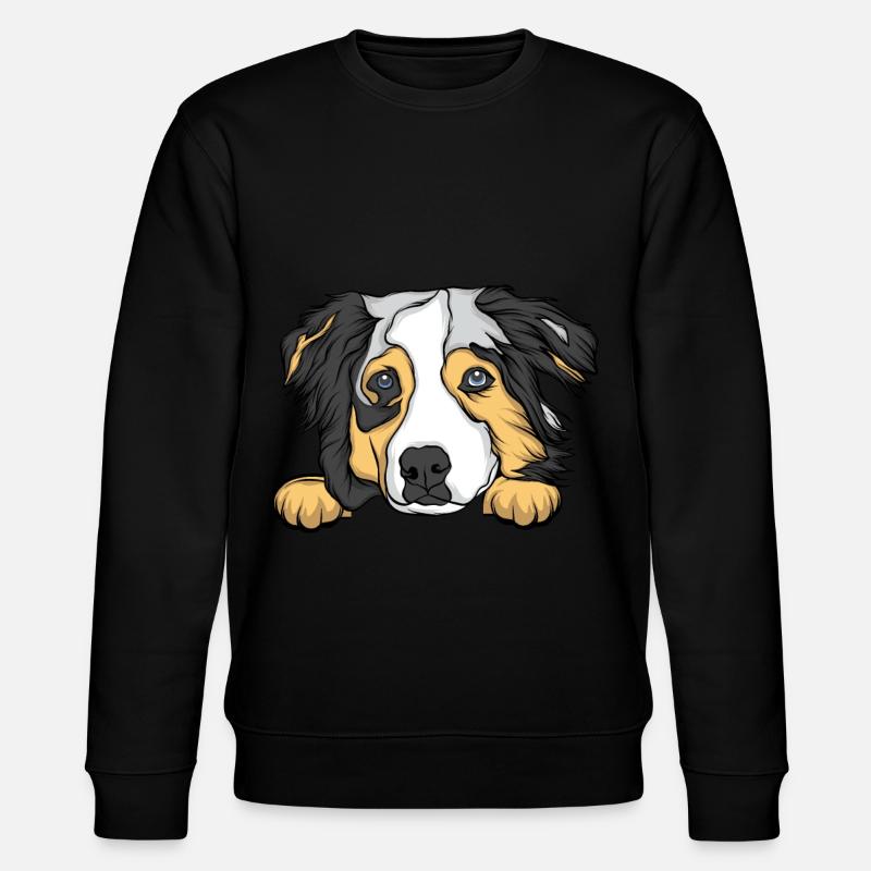 Hund - Stanley/Stella Unisex Bio-Sweatshirt CHANGER  - Schwarz