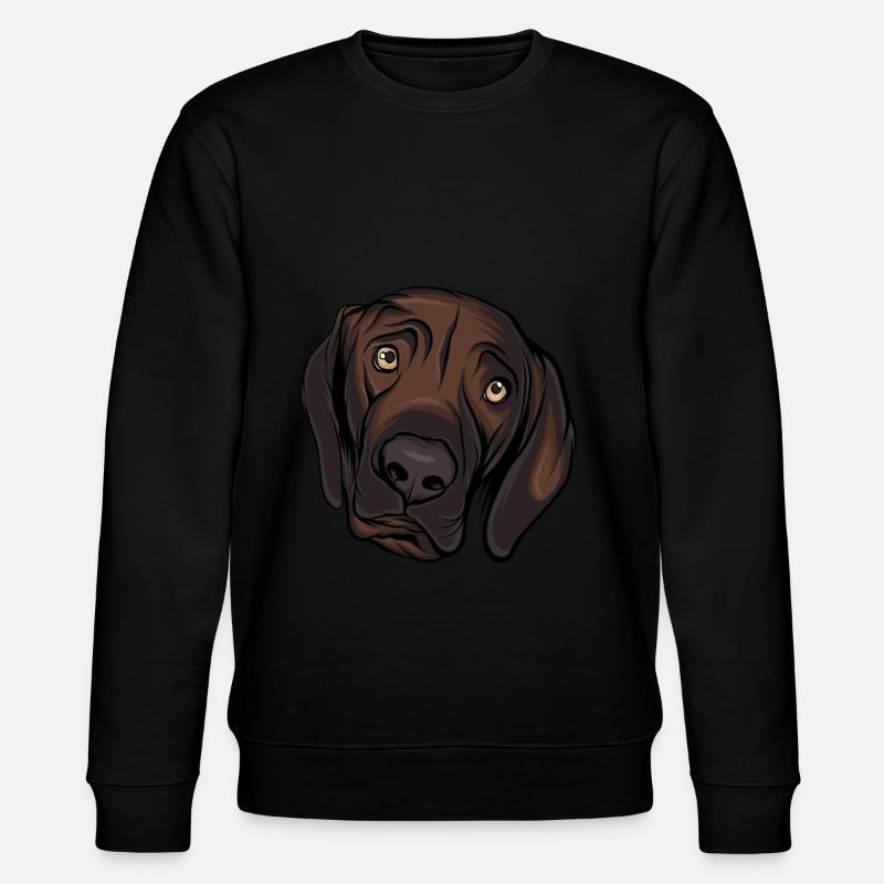 Labrador - Stanley/Stella Unisex Bio-Sweatshirt CHANGER  - Schwarz
