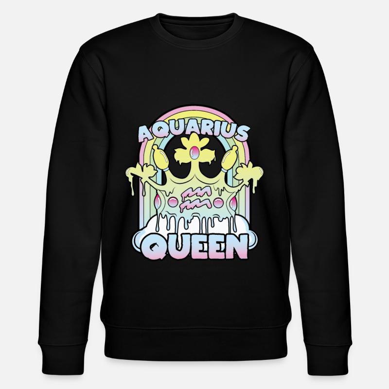 Reine du Verseau - Sweat bio CHANGER Stanley/Stella Unisexe - noir