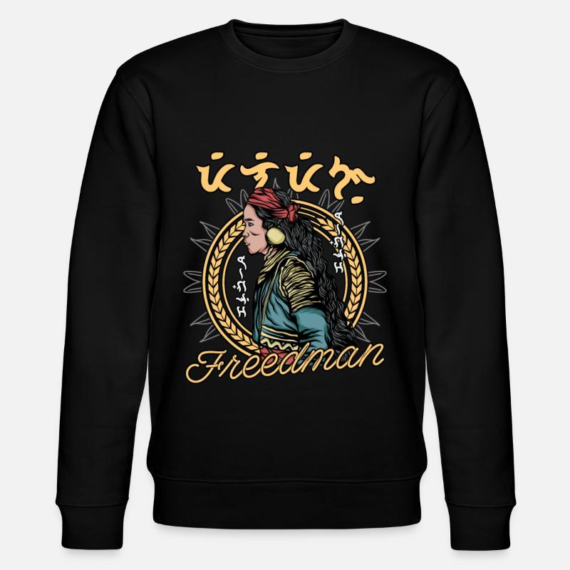 Amérindiens - Sweat bio CHANGER Stanley/Stella Unisexe - noir